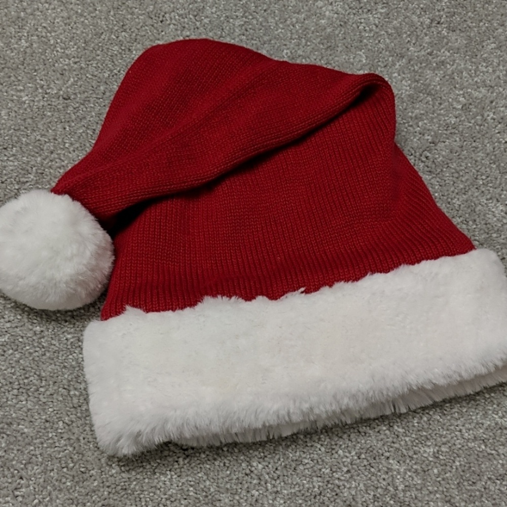 Gymboree Santa Christmas hat 6-12 mo